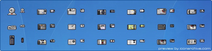 Digi Cam 01 Icons