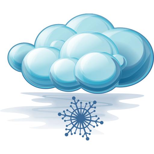 Snow Icon | Large Weather Iconset | Aha-Soft Team