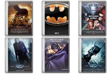 Batman Movie DVD Icons Batman Movie DVD Icons