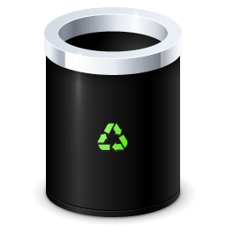 delete recycle bin icon