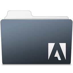 Adobe Photoshop Lightroom Folder Icon Smooth Leopard