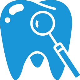 Tooth blue Icon | Medical Iconset | MedicalWP