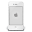 http://icons.iconarchive.com/icons/musett/iphone-4/64/iPhone-White-Apple-icon.png