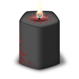 http://icons.iconarchive.com/icons/noctuline/divali/256/Gotic-Candle-icon.png