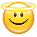 Emotes-face-angel icon