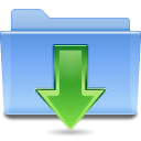 Places folder downloads icon