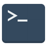 Terminal Icon | Small & Flat Iconset | paomedia