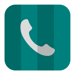 Phone Icon | Folded Flat Iconset | PelFusion