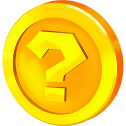 Question Coin Icon | Super Mario Iconset | Sandro Pereira