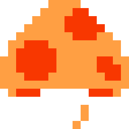 Super Mushroom av pixlar från Super Mario