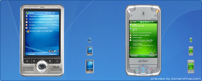 Mobile Device Icons
