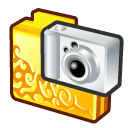folder digital camera icon