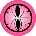 http://icons.iconarchive.com/icons/shiftercat/japanese-mon/128/Pink-Icho-icon.png