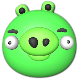 Pig Icon Angry Birds Iconset Sirea