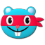 http://icons.iconarchive.com/icons/sirea/happy-tree-friends/64/Splendid-icon.png