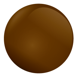 chocolate ball icon