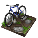 cycling mountain biking icon