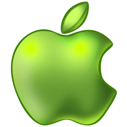 Aplle on Apple Green Icon   Operating Systems Iconset   Tatice