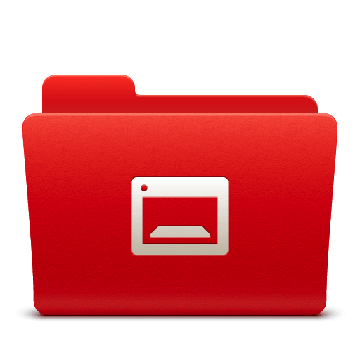 Folder Desktop Icon | Soda Red Iconset | TrySoda