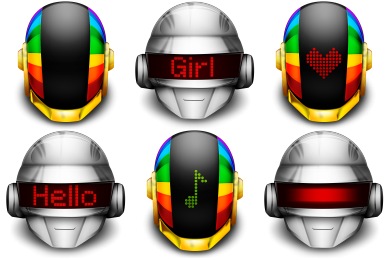 Daft Punks Icons