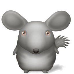 Chinchilla Icon | Animals Iconset | TurboMilk