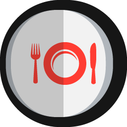 Catering Icon | Dynamic Flat Android Iconset | uiconstock