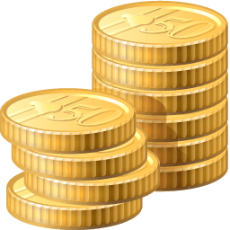 Coins Icon | Finance Iconset | VisualPharm