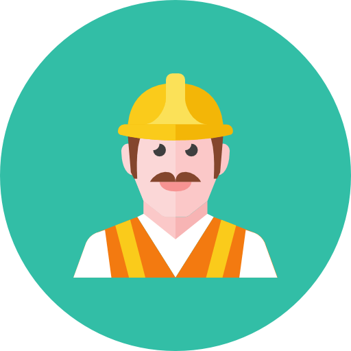 Road Worker 1 Icon | Kameleon Iconset | Webalys
 Worker Icon