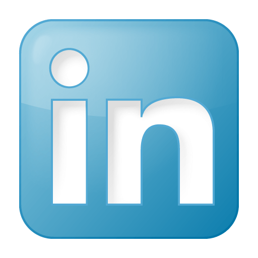 Social Linkedin Box Blue Icon Social Bookmark Iconset YOOtheme