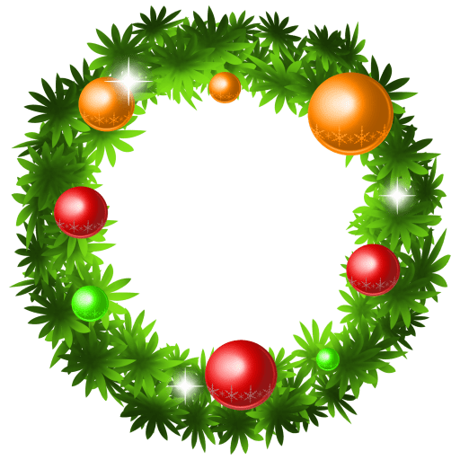 clipart christmas wreath - photo #26