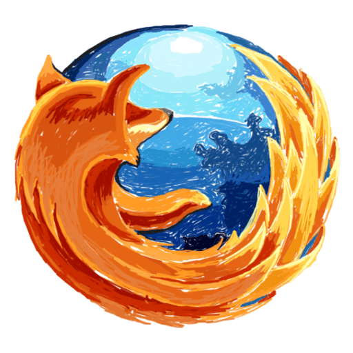 Firefox Icon | Digitally Painted Iconset | YouTheDesigner.com