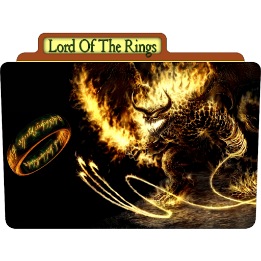 Lord Of The Rings 2 Icon | TV Movie Folder Iconset | Aaron Sinuhe