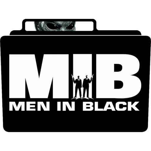men in black badge