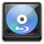 Devices media optical blu ray icon