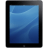 iPad Front Blue Background icon