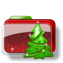 Christmas Folder Tree icon