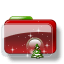 Christmas Folder Tree Stars icon