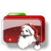 Christmas-Folder-Santa icon