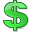 Green-dollar icon