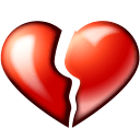 Broken-heart icon