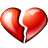 Broken-heart icon
