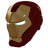 Ironman-Mask-1-Gold icon