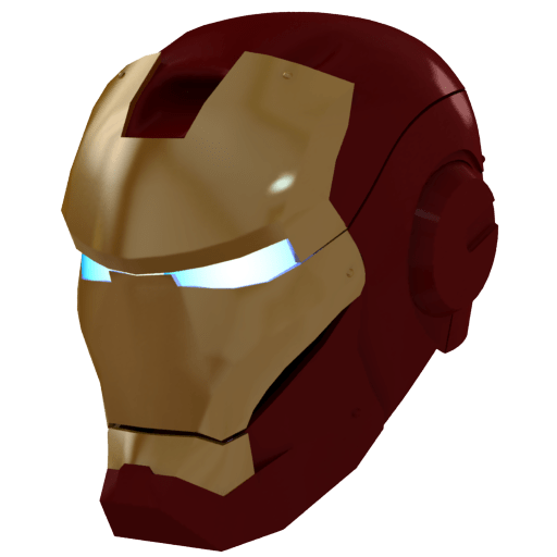 Ironman Mask 1 Gold icon