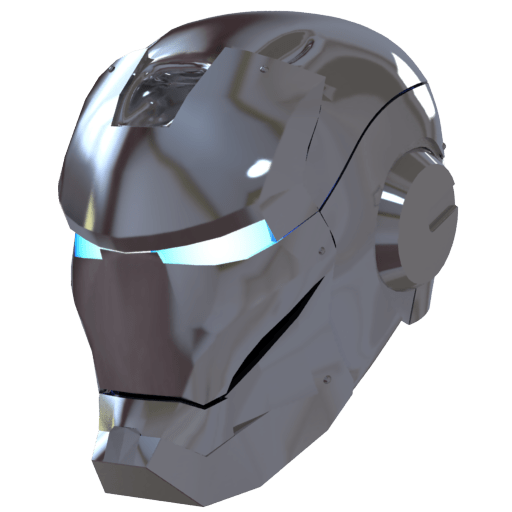 Ironman-Mask-2-Silver icon