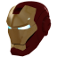 Ironman-Mask-1-Gold icon