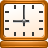 Desk-clock icon