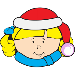 Christmas kid icon