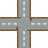 Crossroad plain icon