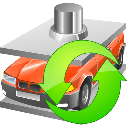 Car utilization icon