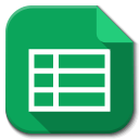 Apps Google Drive Sheets icon
